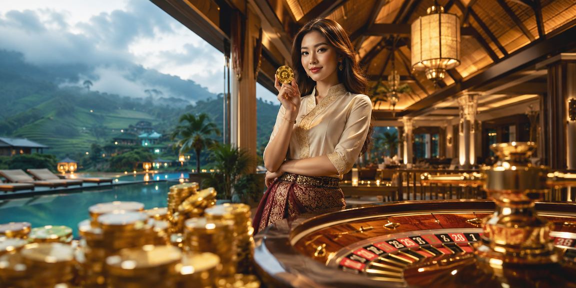 Permainan roulette kasino dalam talian gaya Malaysia moden
